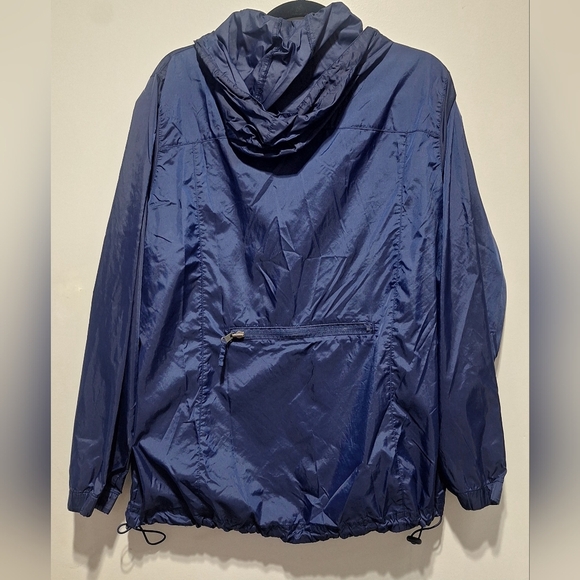 XL Blue Windbreaker Jacket - Picture 2 of 4